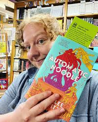 Looking for a slim but powerful book for a sci-fi reader or lover of  robots? Look no further than Automatic Noodle! “Can a dystopia be cozy?  Despite the stress