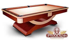 A Combination Of Two Tone Premium Maple And Formica Wood Finish That Adds Modern And Sleek Touch To The Cleopatra Billiard Billiard Table Roulette Table Table