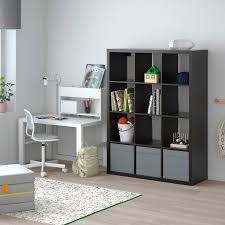 Diy ikea hack bett selber bauen aus 5 nordli plattformbett. Kallax Regal Schwarzbraun 112x147 Cm Ikea Osterreich