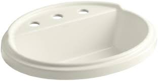 kohler tresham drop in vitreous china