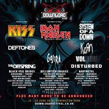 Le premier download festival a été créé. Download Festival Announces 37 New Bands Distorted Sound Magazine