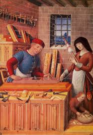 Resultado de imagen de Imagen de un artesano medieval