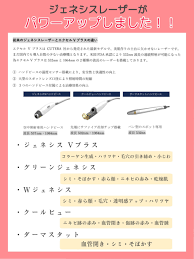 ジェネシスレーザーがパワーアップしました！ | 美容皮膚科 六本木スキンクリニック（東京・六本木）