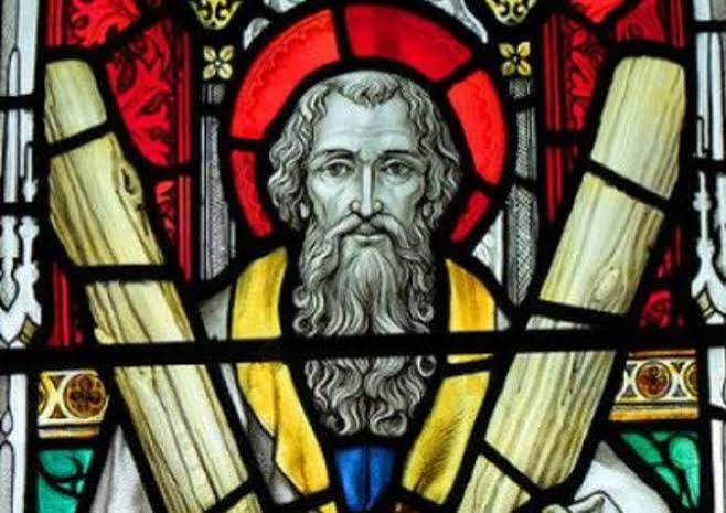 Who was St Andrew, the patron saint of Scotland?