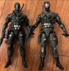 This is one of tracks(33/50). Comparison Picture Regular Release Wave 1 Snake Eyes Left And Deluxe Hasbro Pulse Snake Eyes Right Actionfigures