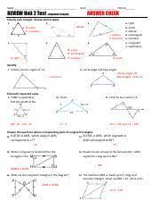 Cpctc triangle congruence the following video shows how to use the principle that corresponding parts of congruent triangles are test/exam prep. Triangle Congruency Review Key Pdf Name Date Review Unit 2 Test Congruent Triangles Period Answer Check Classify Each Triangle Choose All That Apply 1 Course Hero