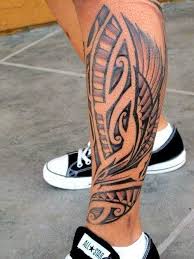 Polynesian Tattoo Polpaccio In 2020 Polynesian Leg Tattoo Maori Tattoo Tattoos For Guys