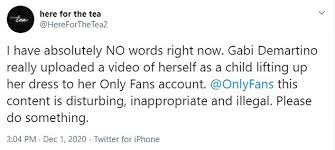 Lilly, 18, showcased her mature voice after good morning britain invi… Youtuber Gabi Demartino Is Accused Of Selling Child Porn On Onlyfans Australiannewsreview