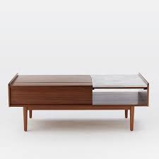 Mid Century Pop Up Storage Coffee Table In 2020 Mid Century Coffee Table Coffee Table Mid Century Modern Storage