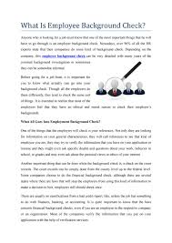 Arrest and police records can remain visible for seven years, while criminal convictions can stay on your record permanently. What Is Employee Background Check By Sapphire Check Issuu