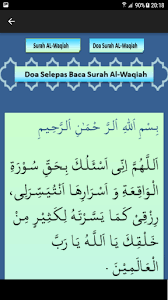 Amalan membaca doa sebelum dan selepas mengaji. Download Surah Al Waqiah Free For Android Surah Al Waqiah Apk Download Steprimo Com