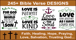 Download Bible Verses Scripture Passages Designs Free Bundle Of Svg Files Patterns Monograms Stencils Diy Projects
