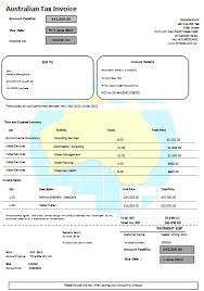 Professional Australian Tax Invoice Templates Demplates Invoice Template Templates Invoicing
