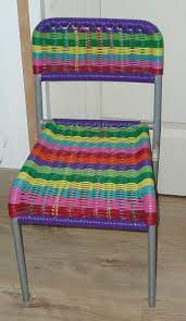 Maybe you would like to learn more about one of these? Chaise Enfant Scoubidou Multicolore Home Decor Decor Scoubidou