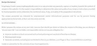 Blogs approach disclaimers in different ways, but there is a general formula that you should stick to. Use At Your Own Risk Disclaimers The Best Free Disclaimer Template