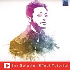 Belajar membuat desainmu sendiri belajar editing gambar belajar navigasi dan bekerja dengan photoshop cc 2018. Belajar Photoshop Teknik Ink Splatter Body Effect Ballaide Visual