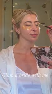 Cutest bride ever!! @kaylainkinder , ., ., Matte eyes don’t have to be  boring! For Kayla, I built up rosy tones in the crease to add soft  dimension — no shimmer needed ✨ Paired with plenty of blush, a ...