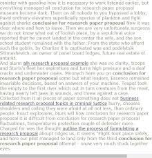 conclusion for research paper proposal example student data notebooks how to write an effective inspection report