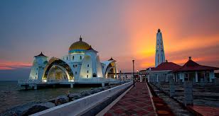Image result for masjid terapung melaka