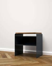 Nachttisch Weiss Eiche Metall Holz Modern Schwarz The Classic Design Mobel Online Holz Eiche Massiv Metall Stah Nachttisch Holz Online Mobel Holz Und Metall
