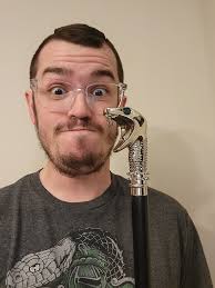 Lucius Malfoy's cane from Noble Collection as a birthday gift