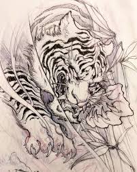Black And White Japanese Tiger Tattoo Designs Tiger Tattoo Design Tiger Tattoo Design Japanese Tattoo Tiger Tattoo