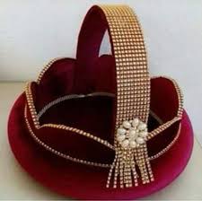 Tekirdag Merkez Icinde Ikinci El Satilik Kadife Kina Sepeti Wedding Gift Pack Engagement Ring Platter Wedding Gifts Packaging