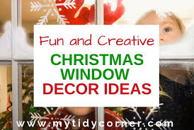 These christmas window decorations can be completely diy and make the perfect craft project when it's too cold to go outside. Awesome Christmas Window Decoration Ideas For Your Home