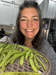 Instant Vortex Pro air fryer oven settings for fried green beans