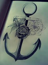 Maybe you would like to learn more about one of these? Girl Tattoo Feminine Tattoo Female Tattoo Anchor Flower