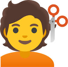 Haircut is the official unicode name to describe the meaning of this emoji. Person Getting Haircut Emoji Download For Free Iconduck
