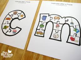 Customize the letters by coloring with markers or pencils. Printable Alphabet Puzzles Upper And Lowercase Letters