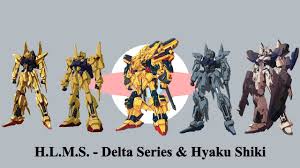 14 results for delta plus gundam. H L M S Project Zeta Delta D Series Hyaku Shiki Youtube