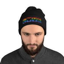 RAINBOW LOVE" BEANIE