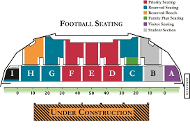 Seating Charts University Of South Dakota Athletics Inside