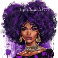 Purple and Black Png