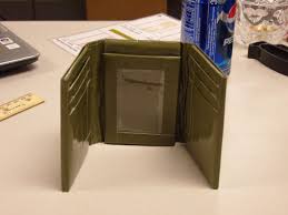 Make one large credit card pocket. High Quality Duct Tape Wallet Updated 10 Steps With Pictures Instructables