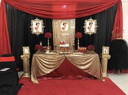 Red Black And Gold Baby Shower Ideas Christina S Red Black Red Baby Shower Royal Prince Baby Shower Baby Shower Princess
