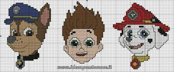 Il est aidé dans sa tâche par la pat' patrouille, une équipe. Cross Stitch Paw Patrol Novocom Top