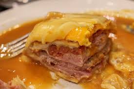 The ingredients in a francesinha vary, but here's the gist of it: Porto Food What And Where To Eat In Porto Portugal Jetsetting Fools