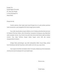  Surat Lamaran Kerja Hotel Dalam Bahasa Indonesia Bahasa Surat Bahasa Indonesia