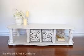 White 70 S Coffee Table Annie Sloan Chalk Paint Pure White Distressed Shabby Chic Coffee Table Makeover Coffee Table Redo Coffee Table Vintage
