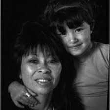 Portrait of Barbara Hom and her daughter — Calisphere