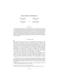 Many media outlets are either owned directly by the government of malaysia (e.g. Http Www Jstor Org Stable 10 1086 377116