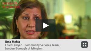 Uma Mehta, Chief Lawyer, Community Services Team at the London Borough of Islington, describes the legal planning meeting in UK family cases. - Uma_Mehta_legal_planning_meeting_video