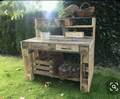 Pin Von Tina Gottler Auf Diy Pflanztisch Pflanztisch Aus Paletten Paletten Ideen Garten