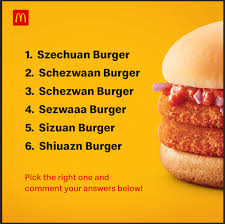 Of ground meat per patty. How Do You Spell It Let Us Know Below Mcdonald S India Facebook