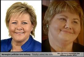 The father of four and husband of one, tony hawk is arguably the single most influential skateboarder of all time. Norwegian Politician Erna Solberg Totally Looks Like Blon Fel Fotch Passameer Day Slitheen Doctor Who Totally Looks Like