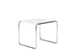 Vintage table in new condition. Knoll International Laccio Table Laccio 1 Small Laminate White By Marcel Breuer 1925 Designer Furniture By Smow Com