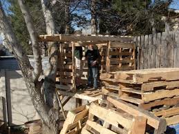 The pallet may contain an abbreviation for the country of origin, a registration number, and other symbols. Awesome Pallet Treehouse Palletprojects